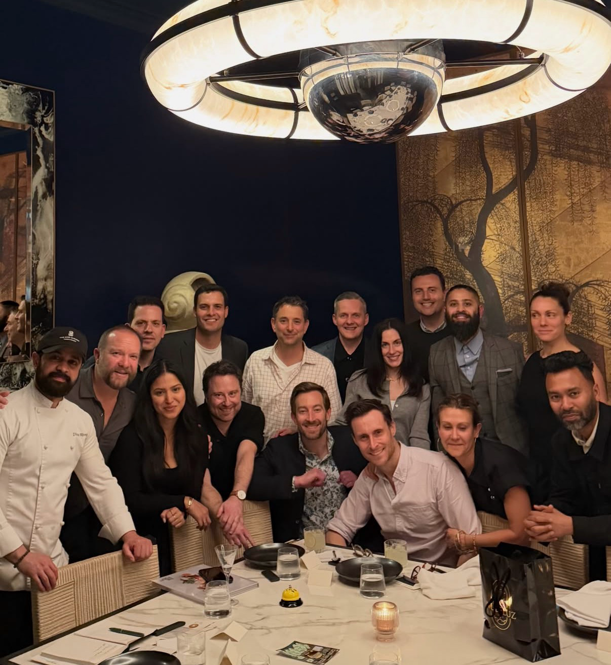Digital Fork dinner group shot